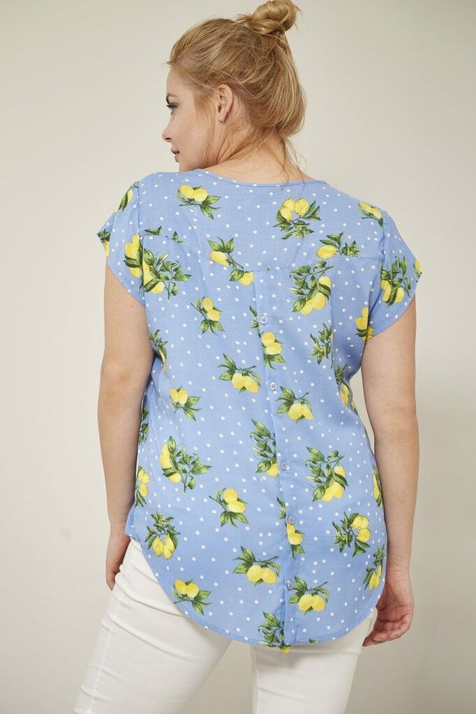 Remera Cora fibrana estampada - Imagen 2