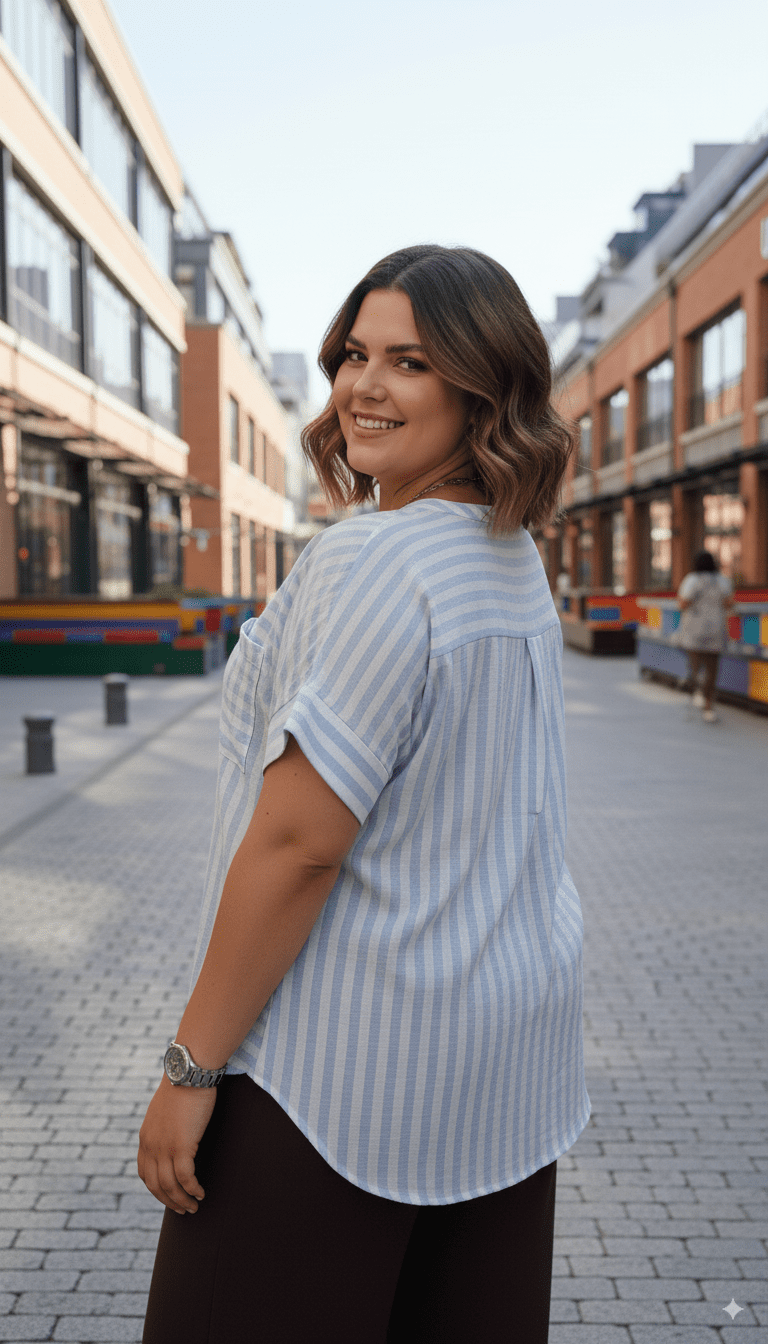 Overside  Camisa rayas - Imagen 2