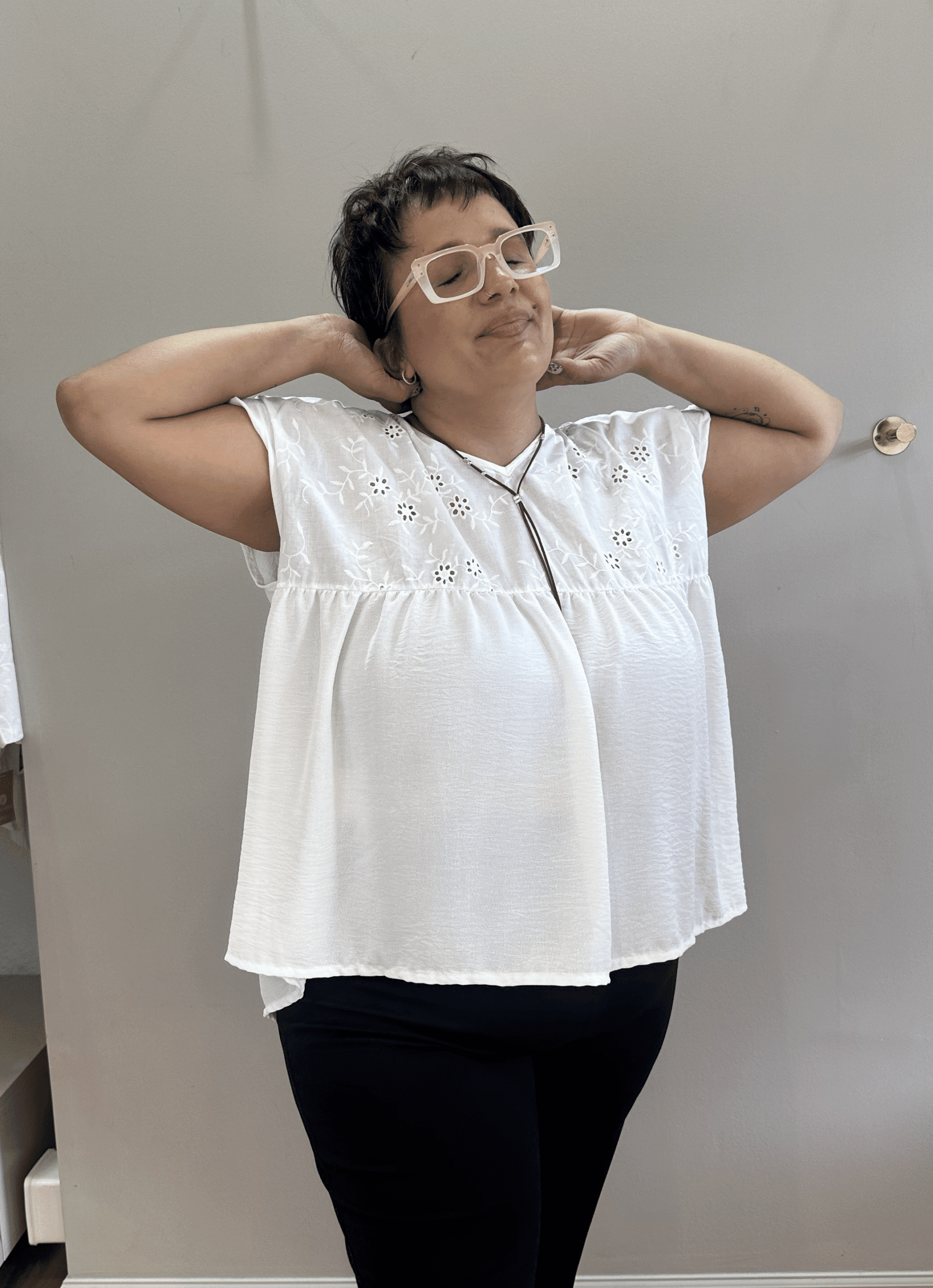 Celeste Blusa - Imagen 2