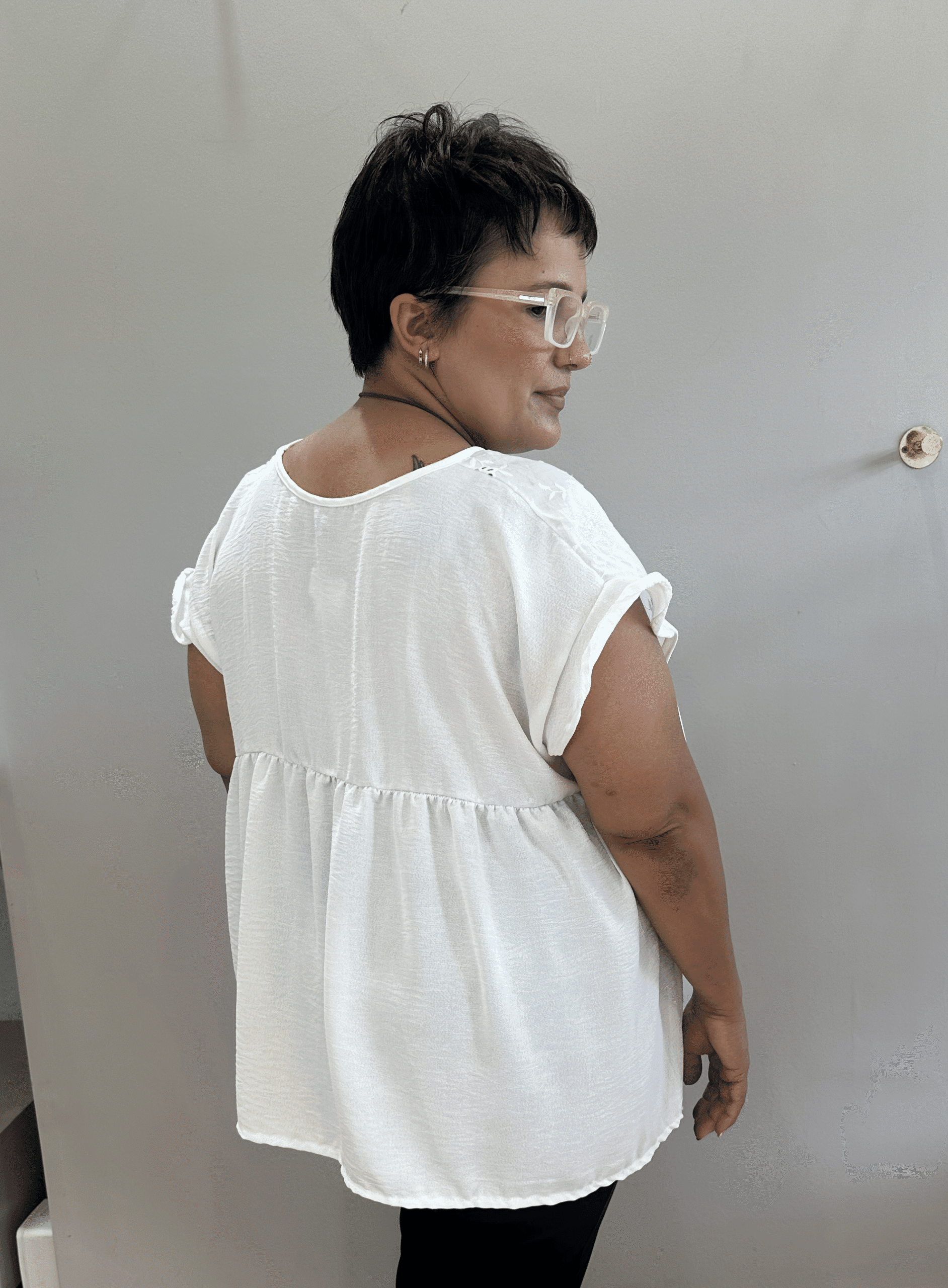 Celeste Blusa - Imagen 3