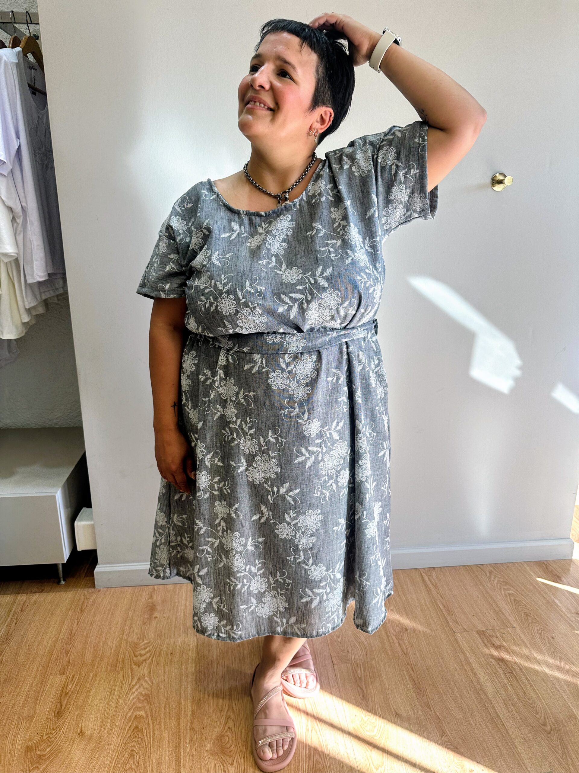 Greta Vestido Bordado - Imagen 2