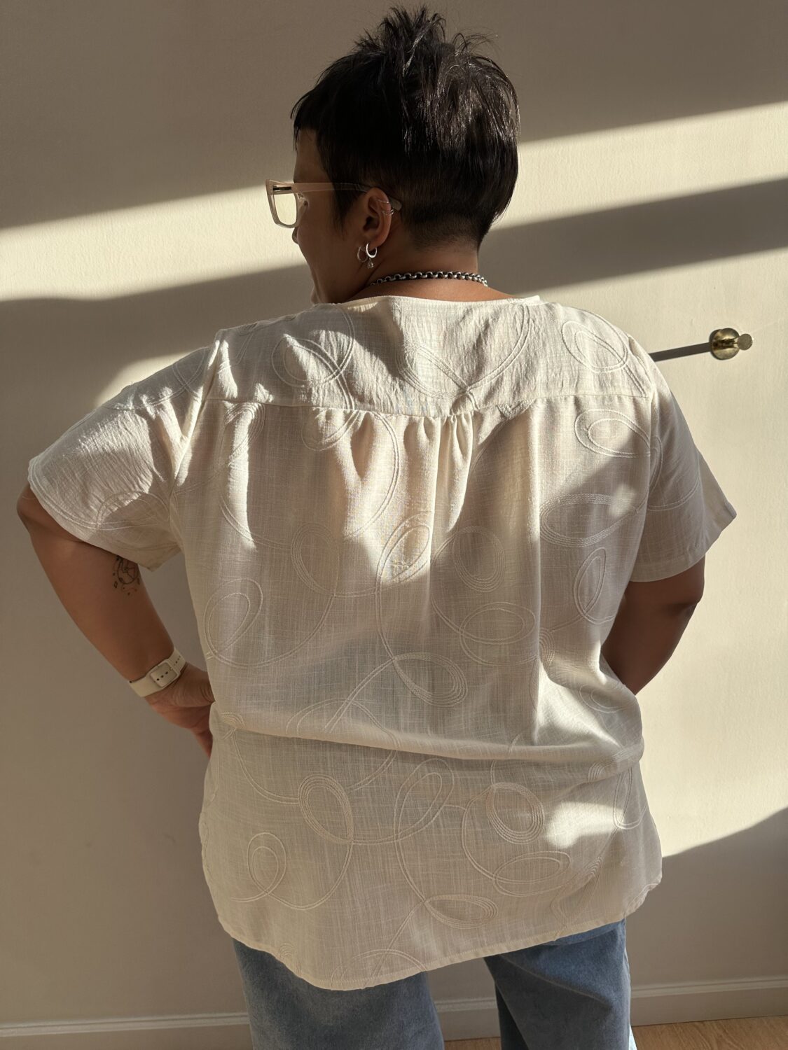 Elina Camisa Bordada. - Imagen 2