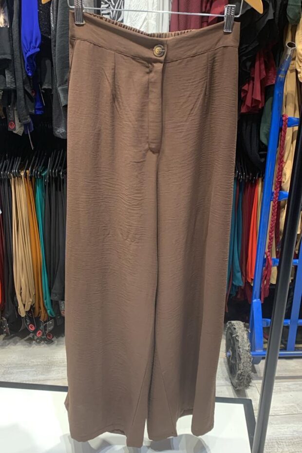 Mitre Palazo crepe Marrón