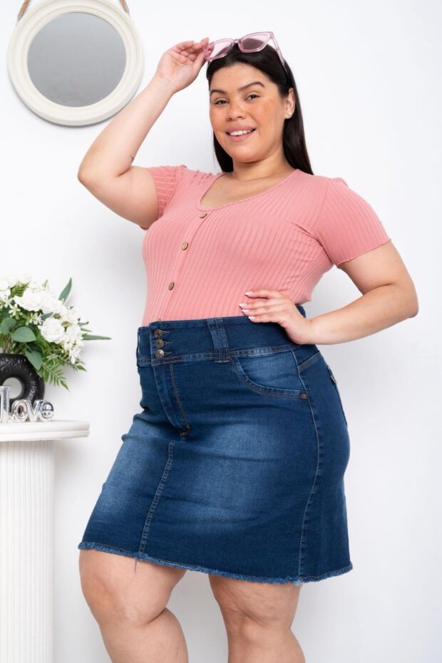 Tahiana Denim Falda.