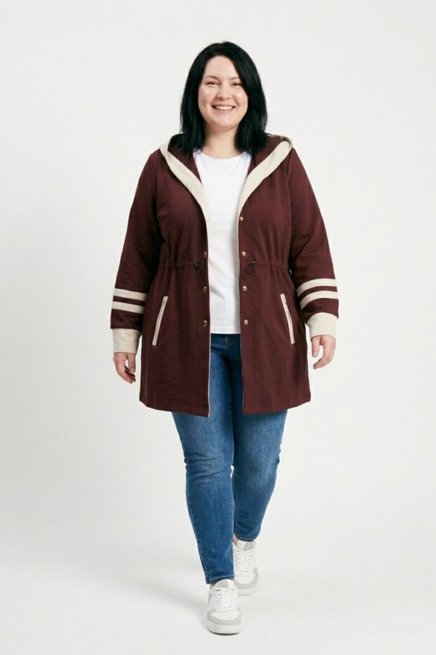 Parka Bordo