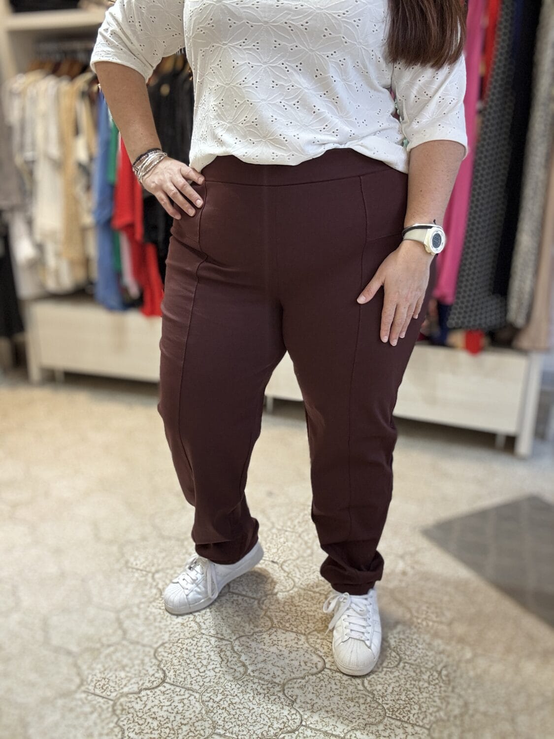 Roma Chocolate Pantalón.