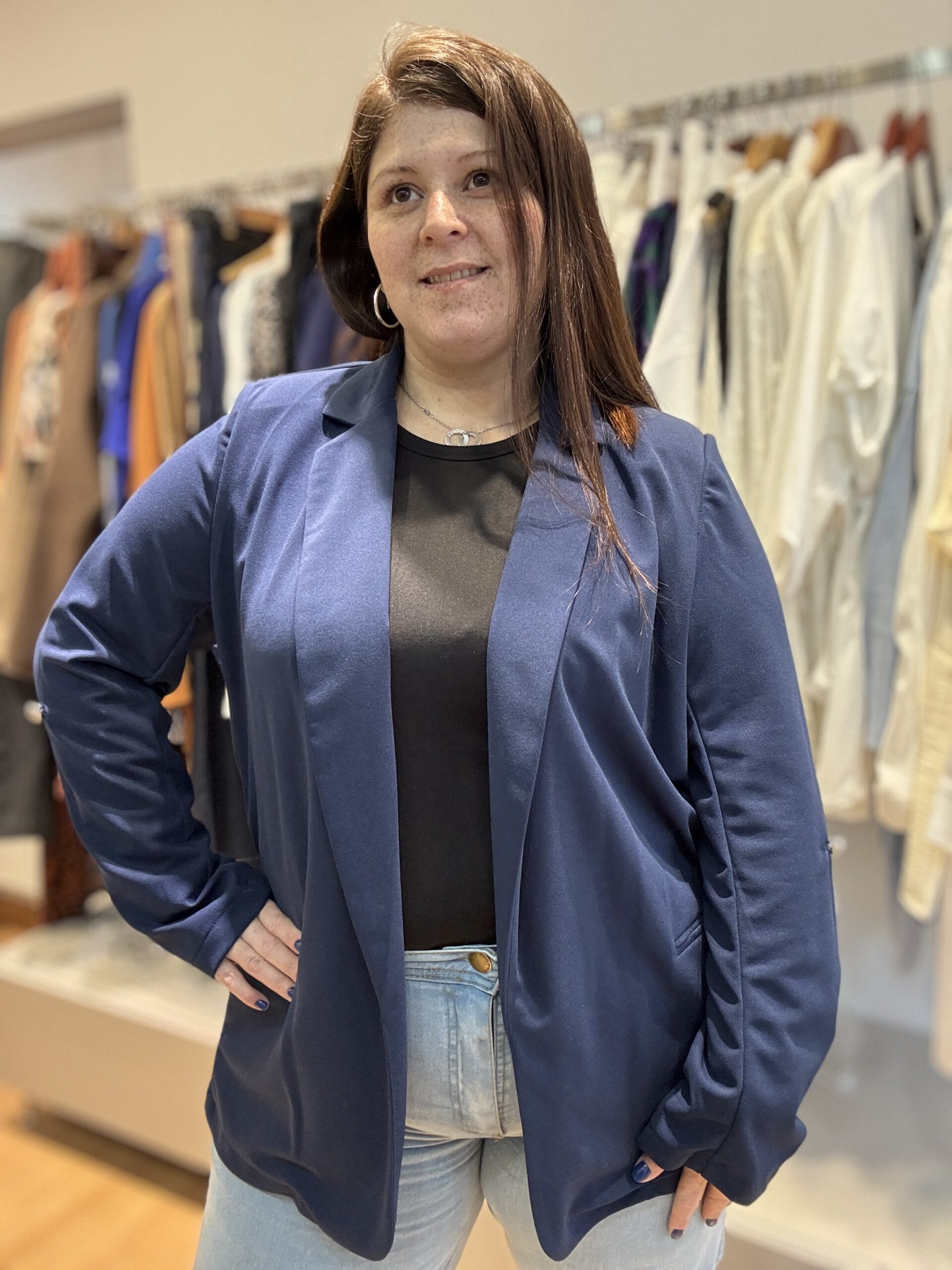 Zarina Blazer Azul