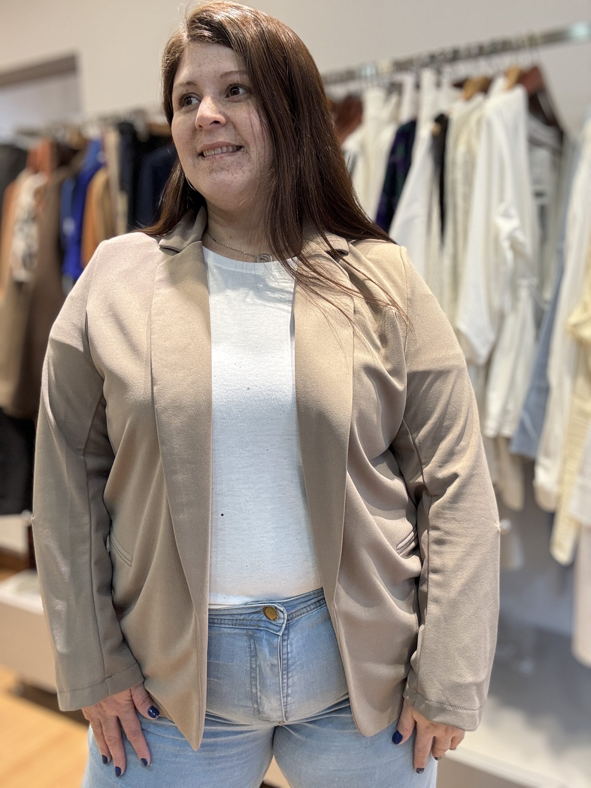 Zarina Blazer Visón - Imagen 3
