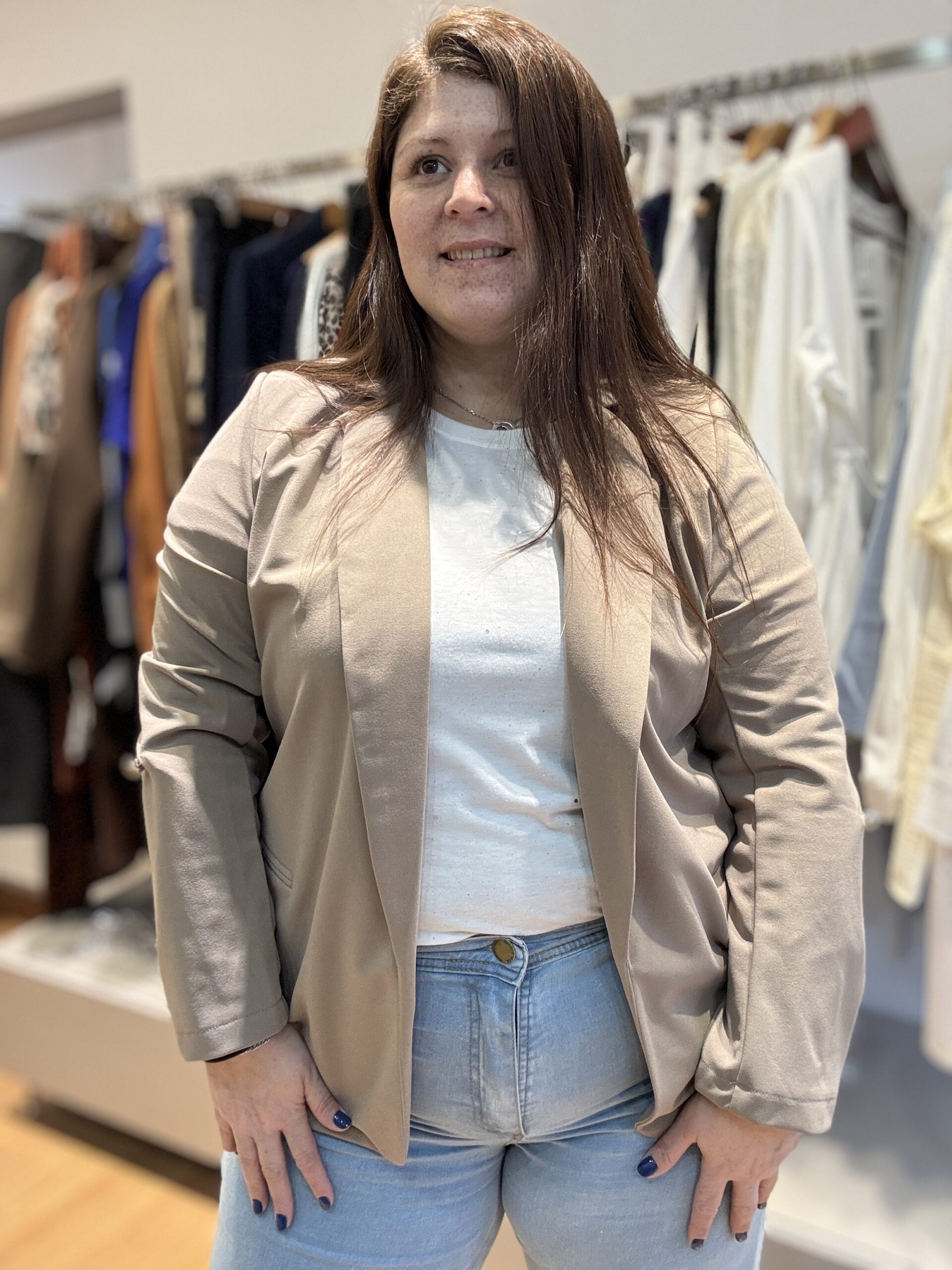Zarina Blazer Visón - Imagen 2