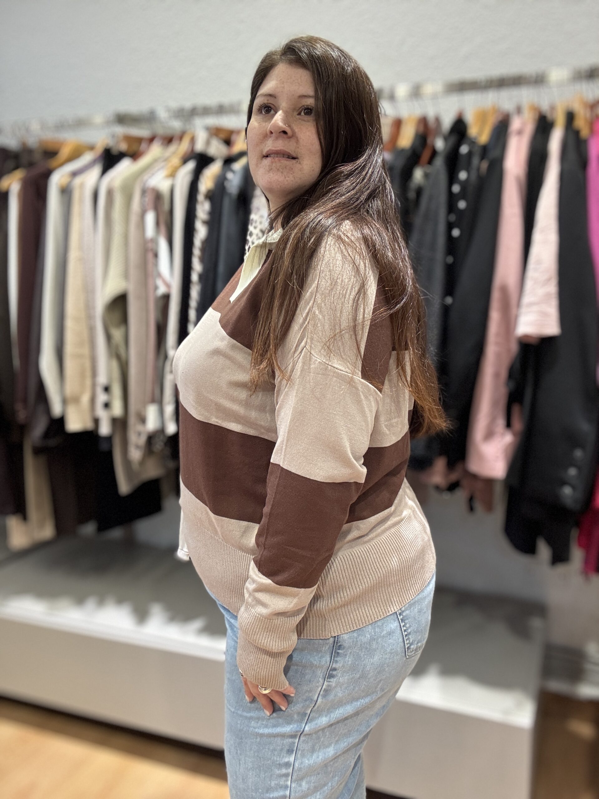 Polo Rayado Sweater - Imagen 2