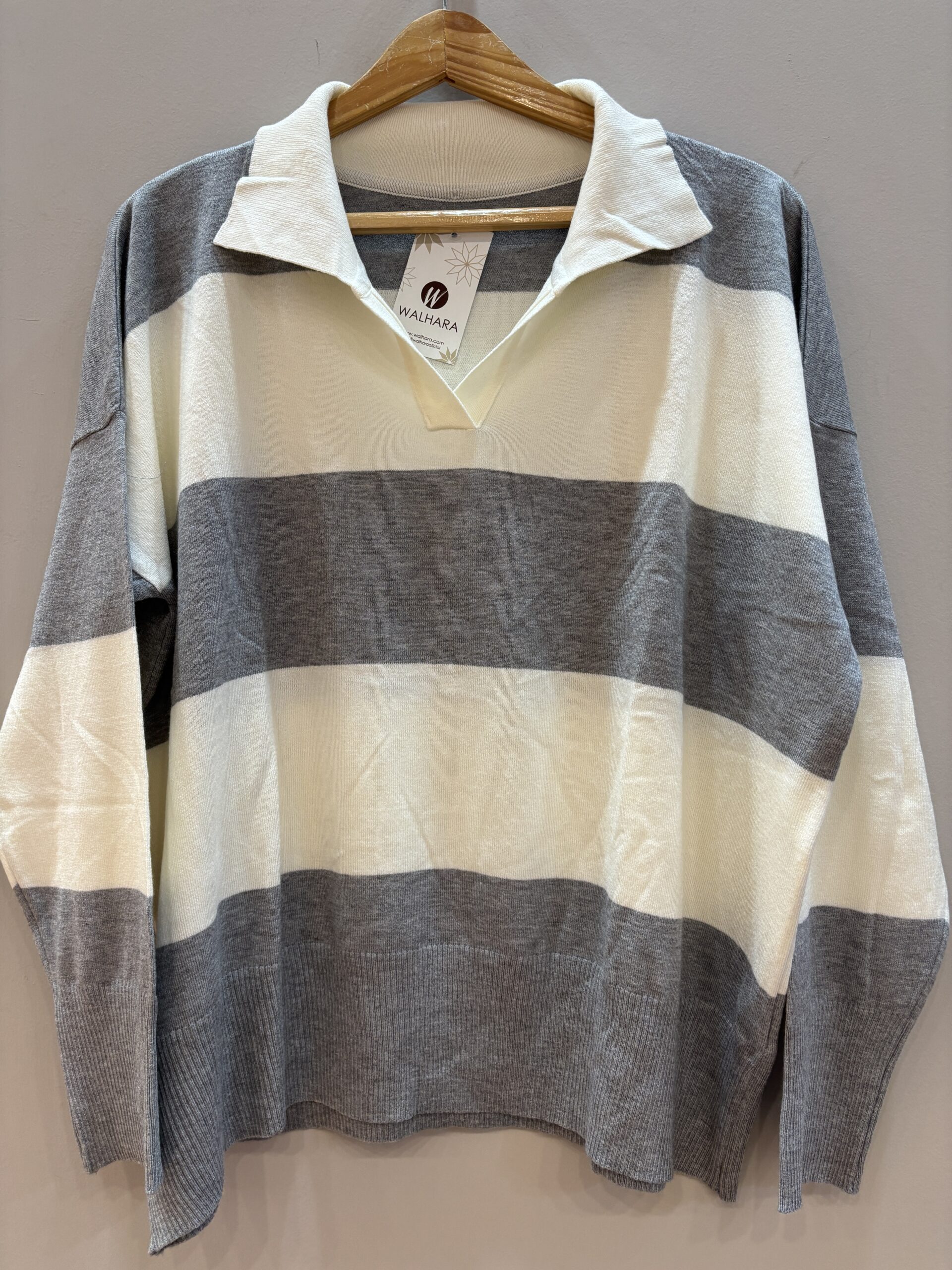 Polo Rayado Sweater - Imagen 4