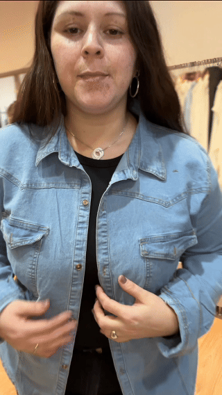 Ofelina Camisa Jean - Imagen 2