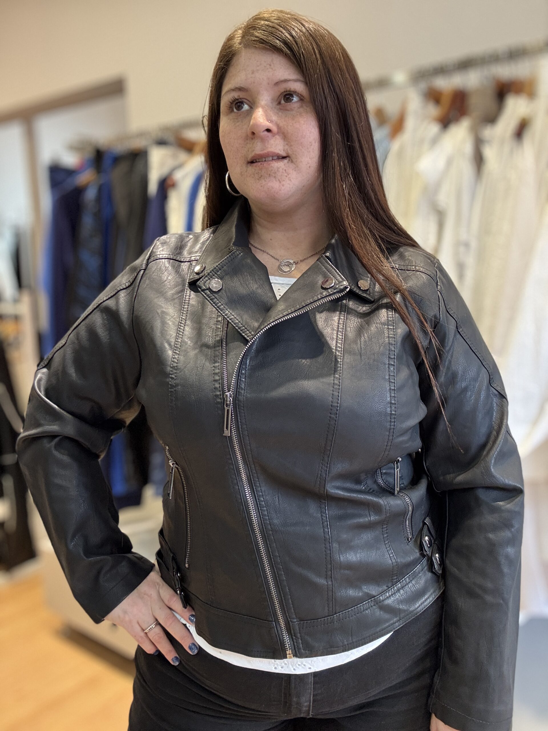 Italia Chaqueta Cuero