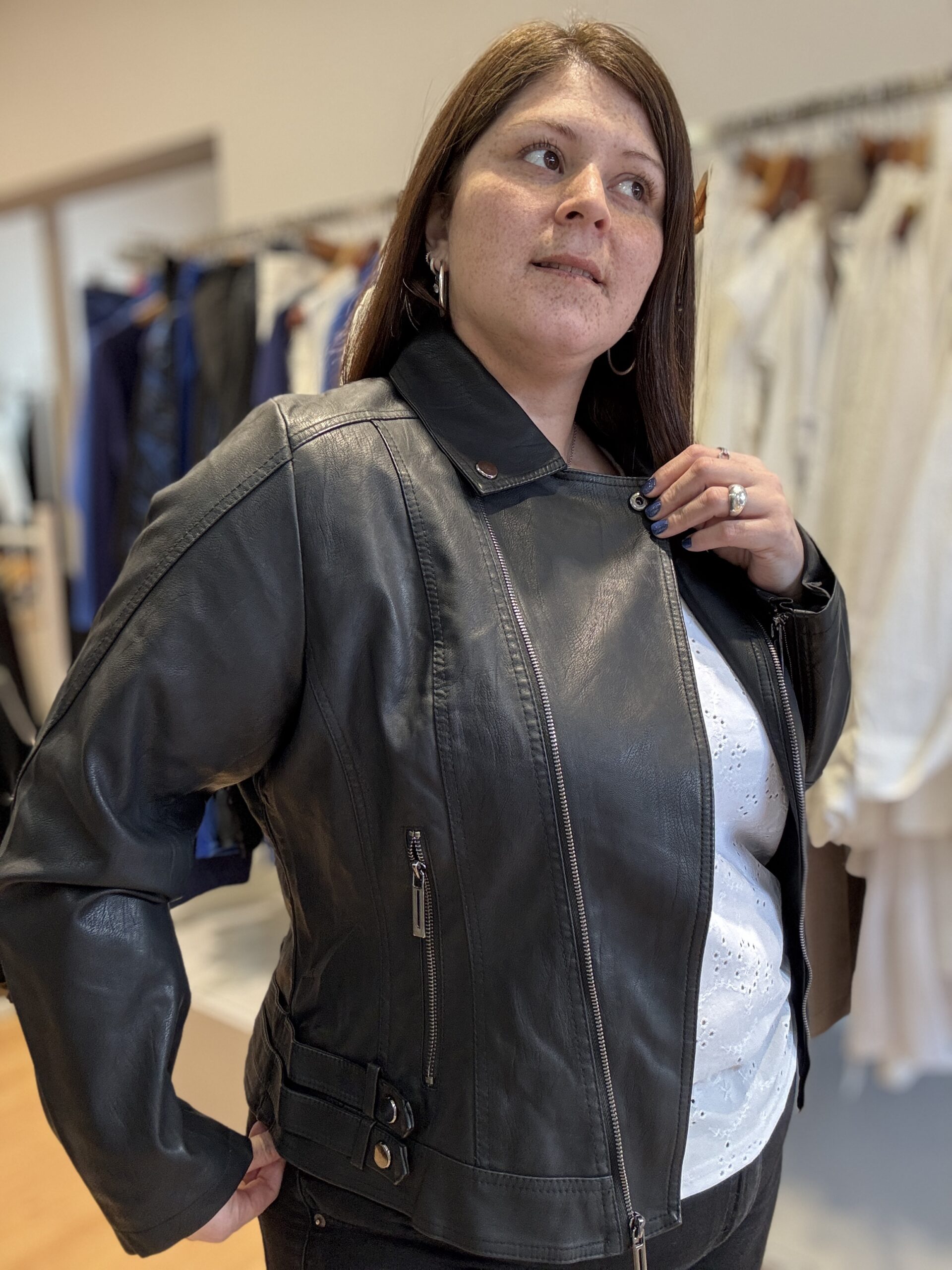 Italia Chaqueta Cuero - Imagen 3